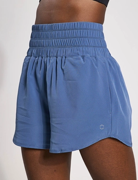 Bronte Running Short - Dusty Blue Cool Breeze cycling outfit