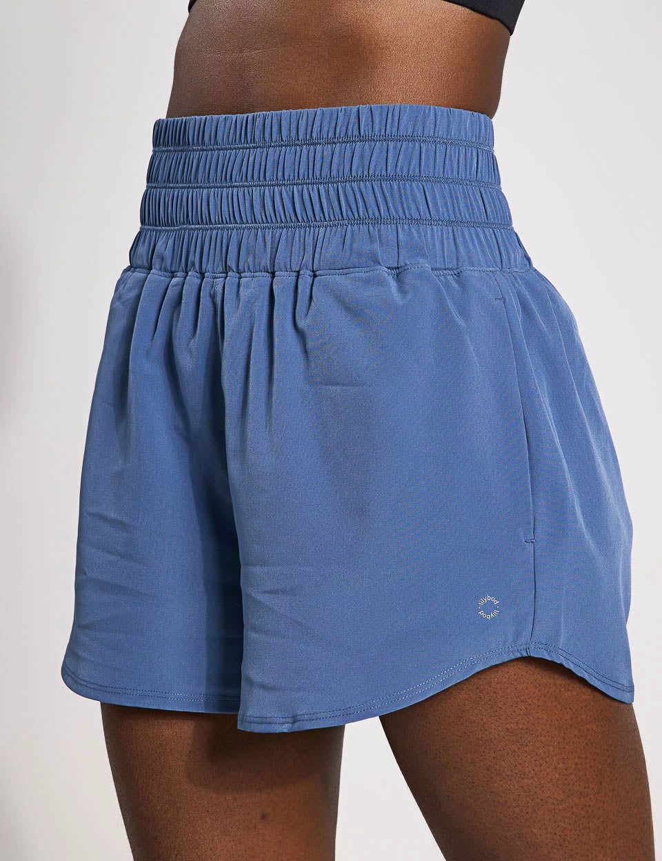 Bronte Running Short - Dusty Blue Cool Breeze cycling outfit
