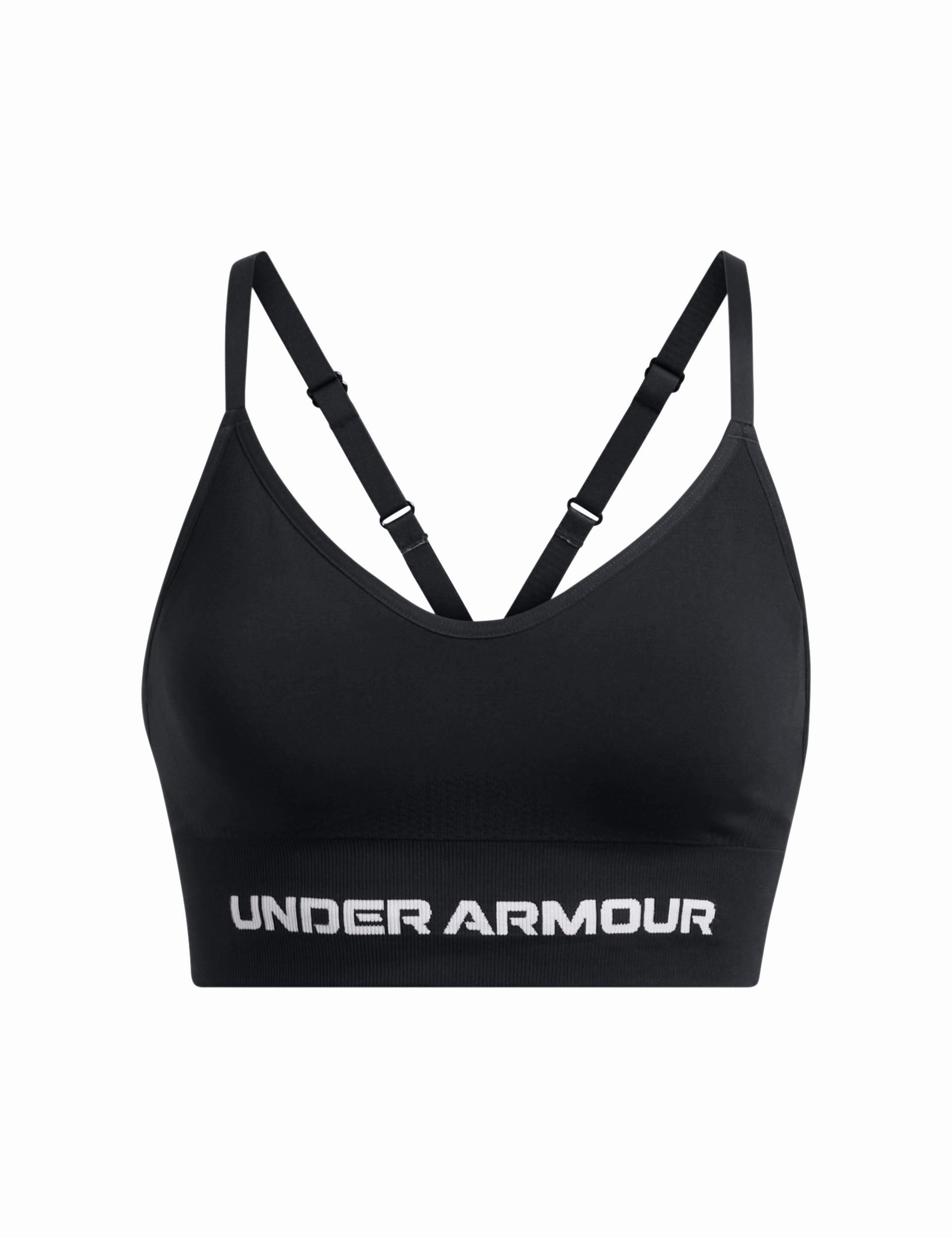 Vanish Seamless Low Sports Bra - Black/White Flexible Comfort Comfortable Design
