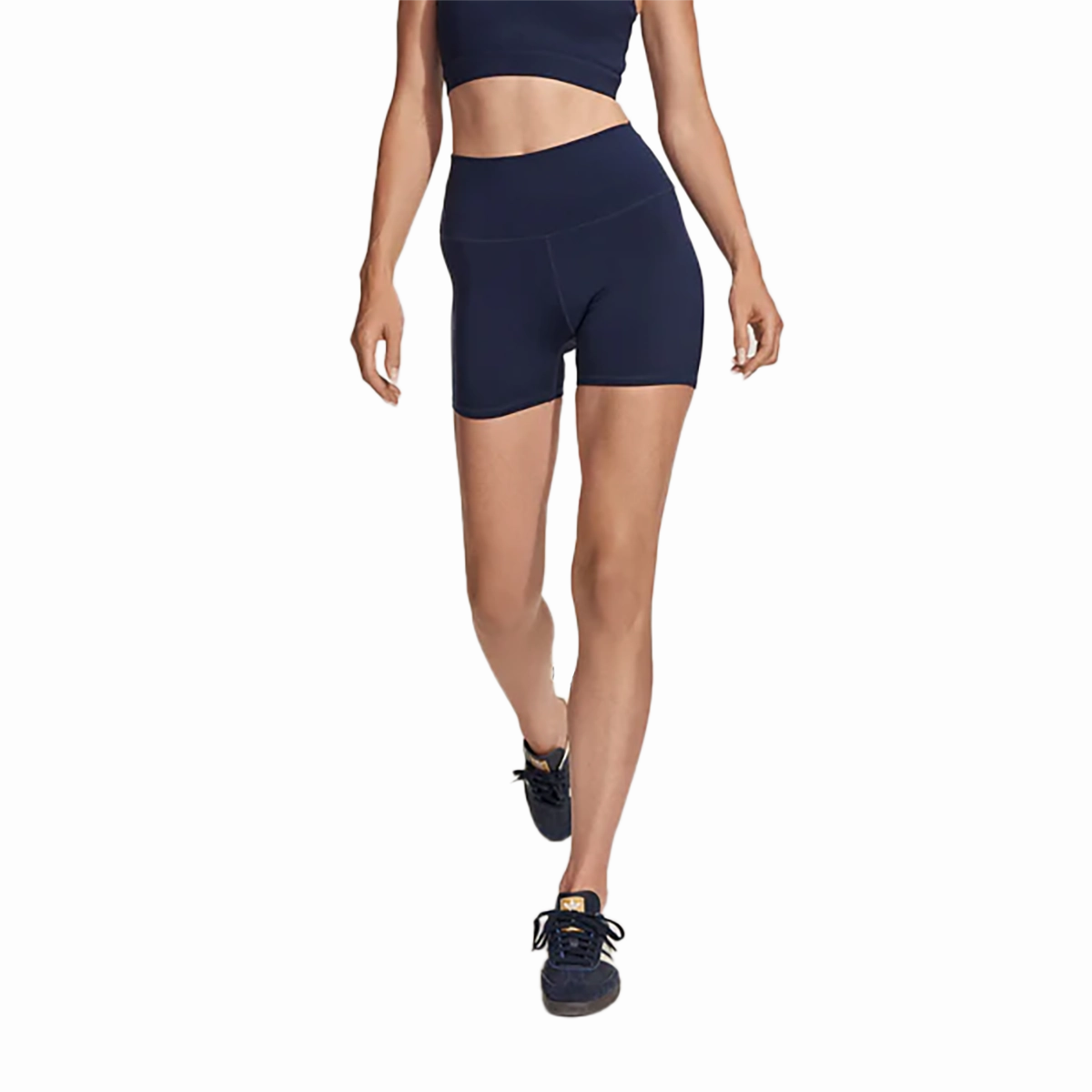 Varley Freesoft High Rise Short 4 SweatAbsorbingTexture