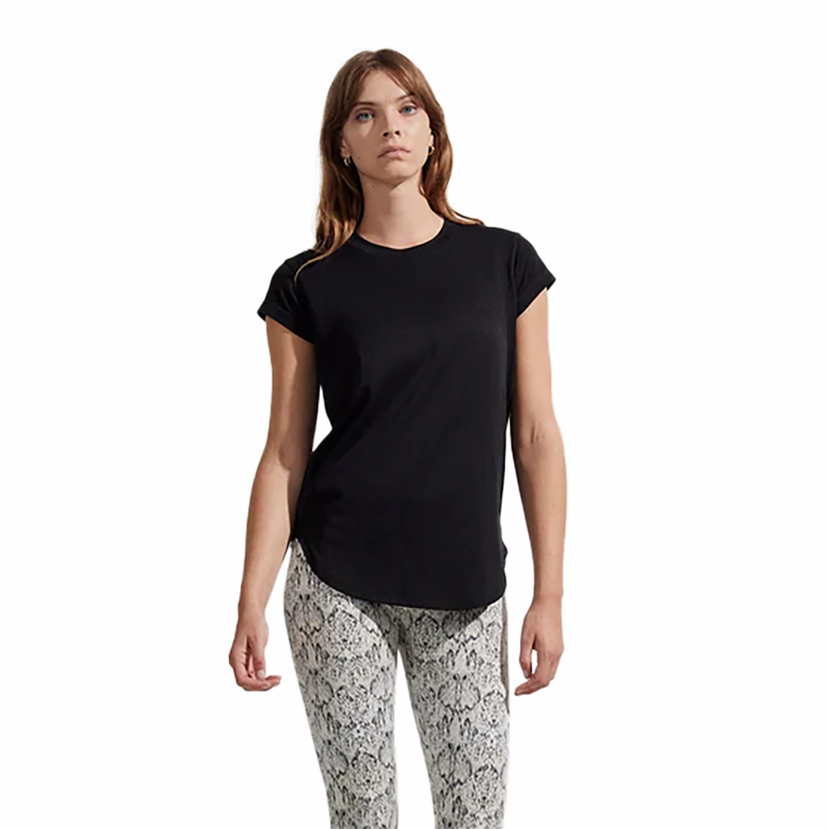 HighDensity Weave Lightweight insulation Varley Jade Seamless Tee