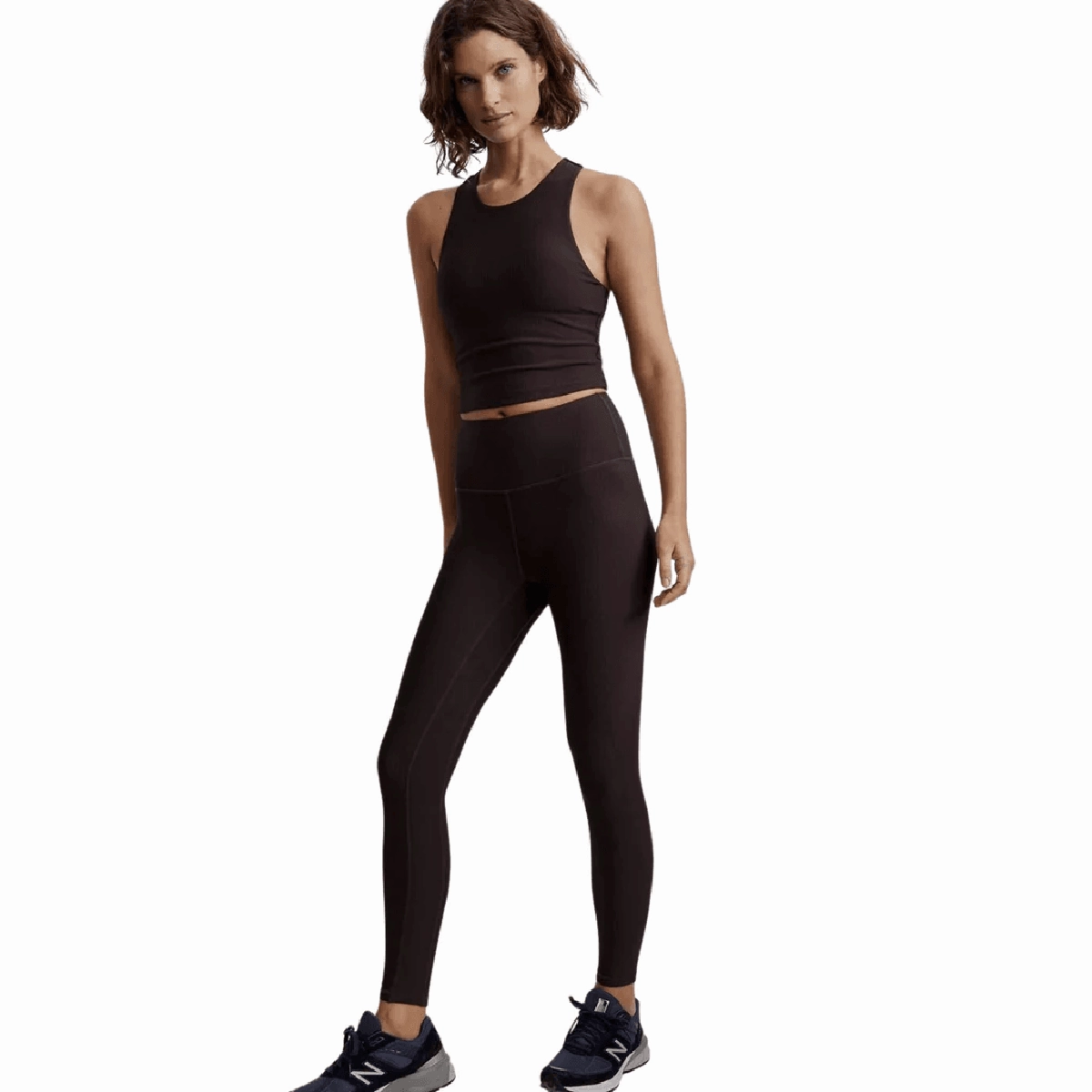 clean design Varley Let's Move Rib High-Rise Legging 25"