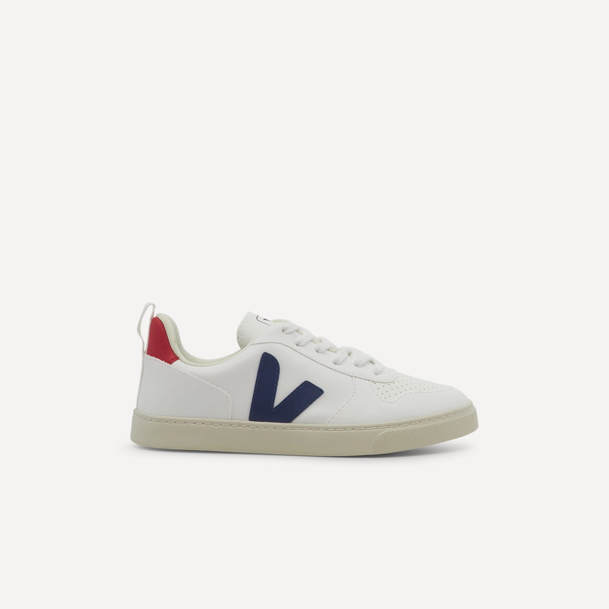 indoor running shoes Veja V-10 Laces CWL White / Cobalt / Pekin Kids