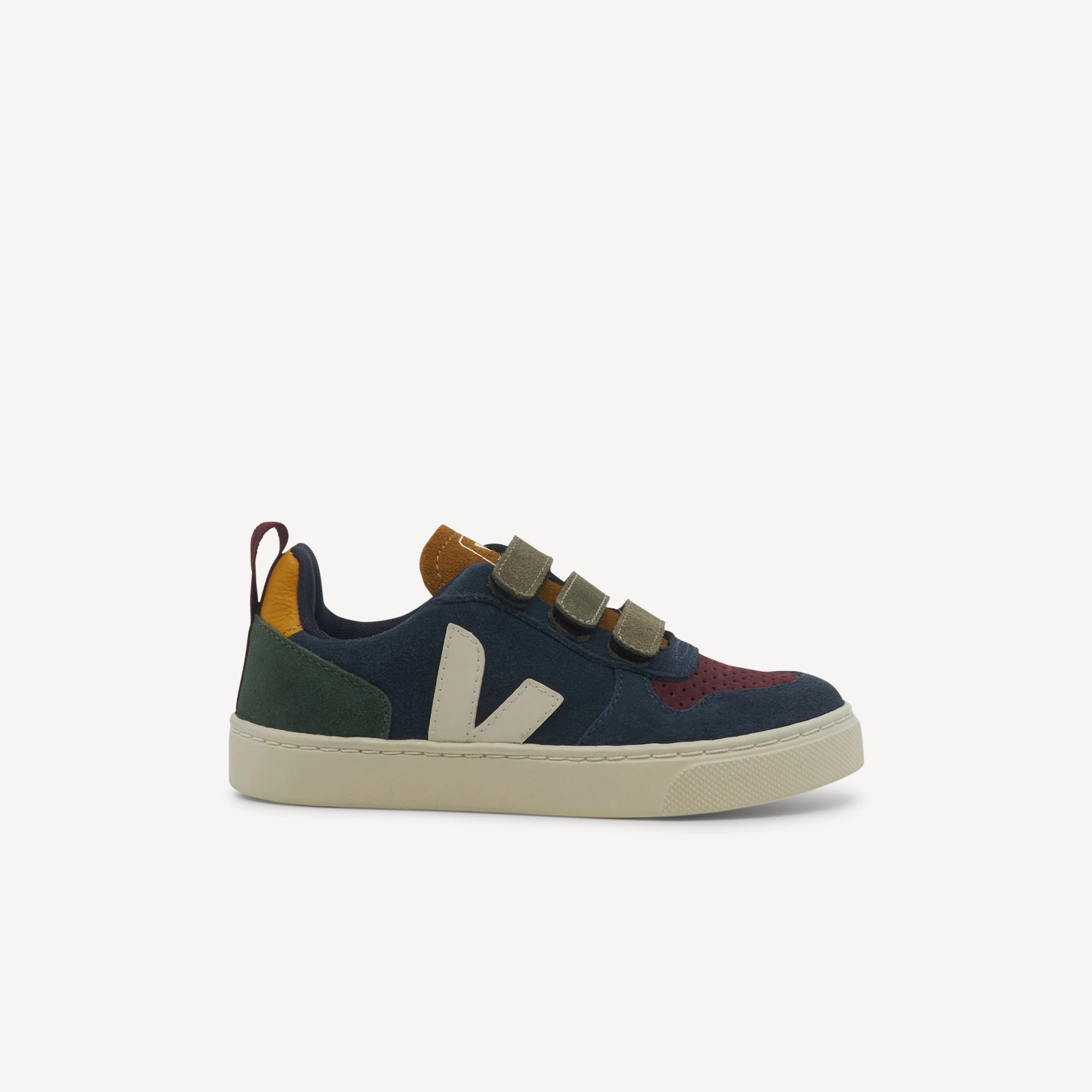 Veja V-10 Suede Multico / Nautico Kids fast - paced shoes