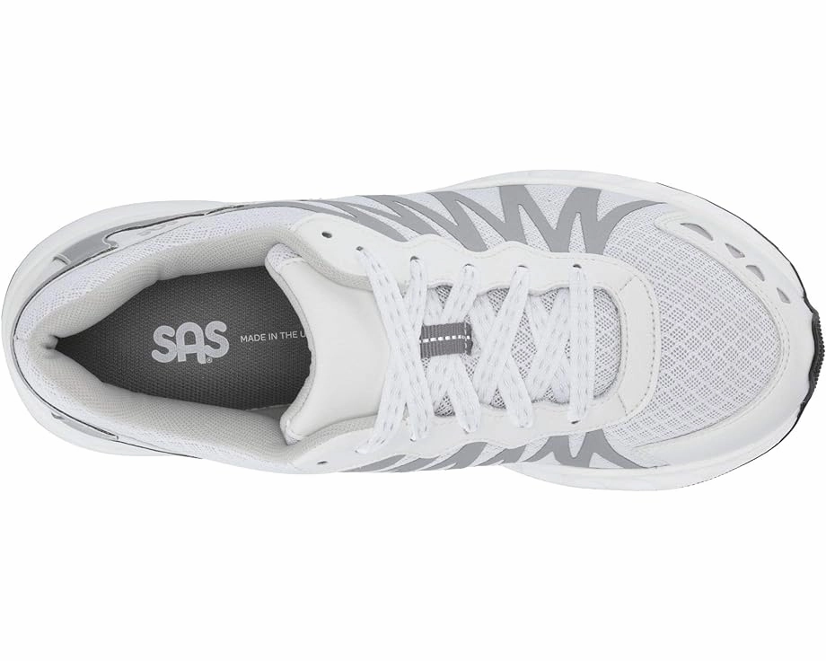 SAS Women's Tempo - White/Silver Fine Weave
