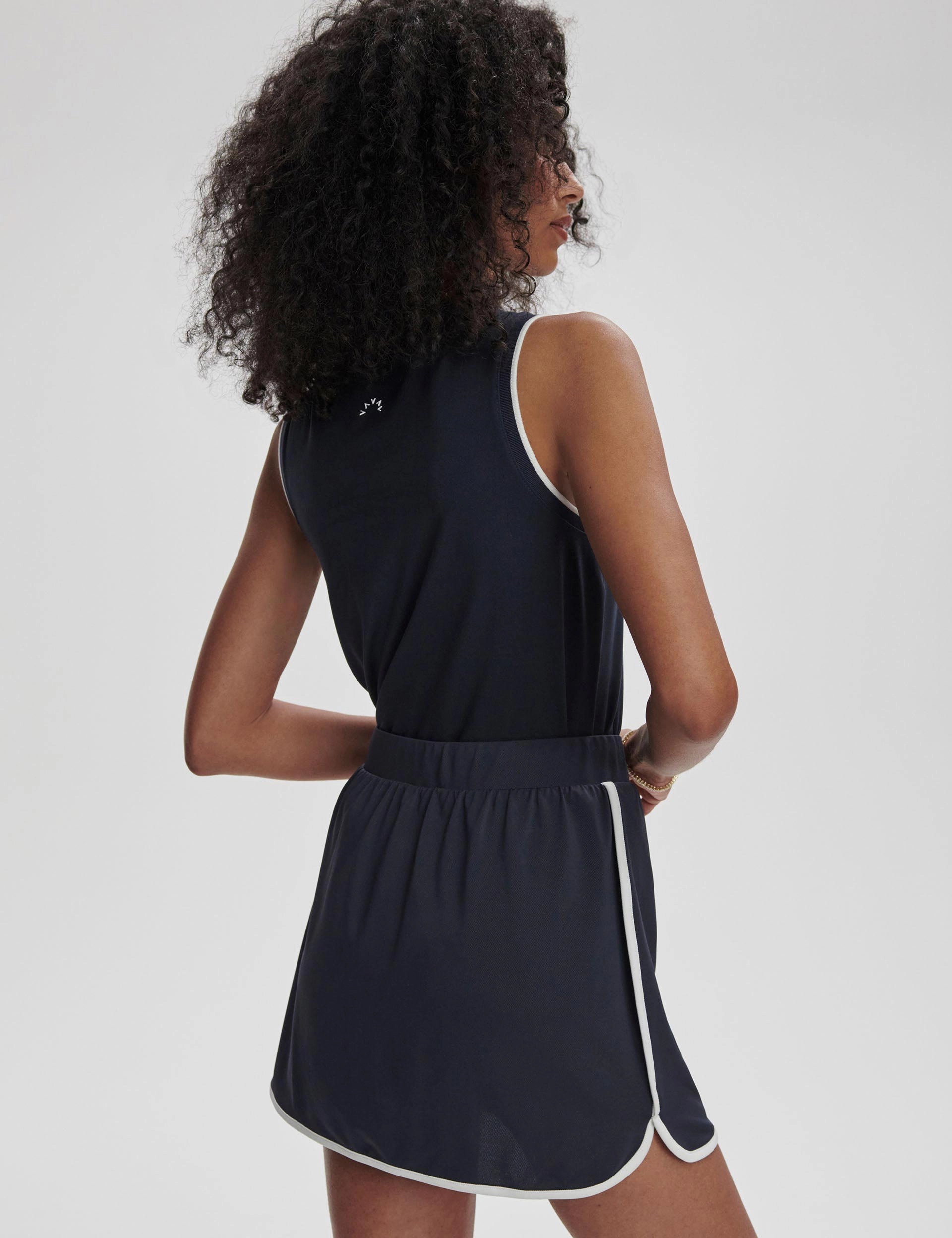 Cozy Look Archer Mid Rise Skort 13.5" - Blue Nights