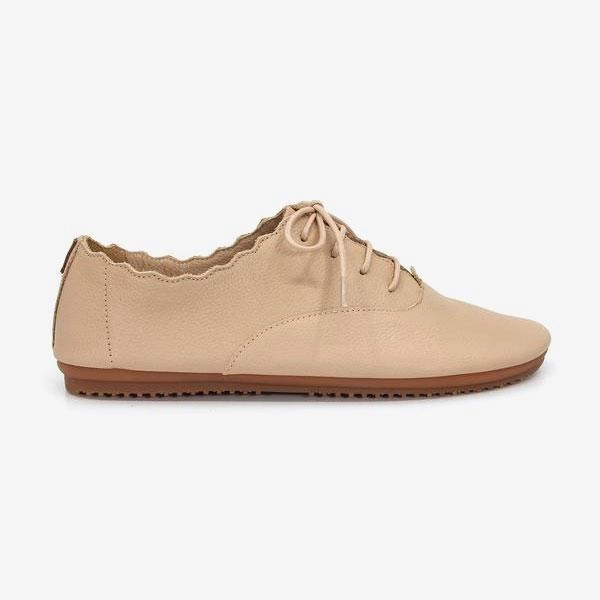 debossed - finish - design shoes Vicki - Nude