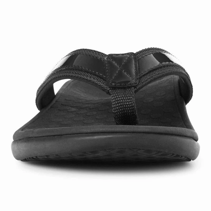 Vionic Women's Tide II - Black Everyday Comfort Reinforced Hem