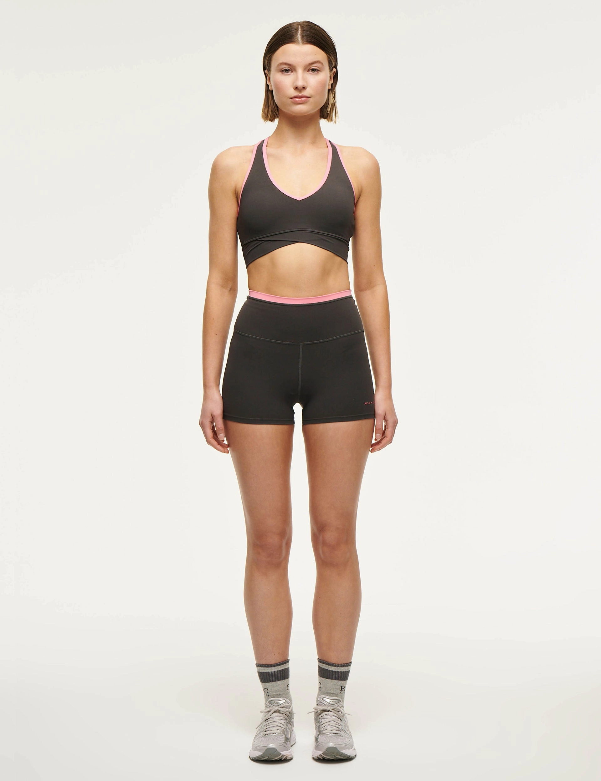 Rubberized Waist Grip Summer Comfort Vita 2.5" Bike Short - Asphalt