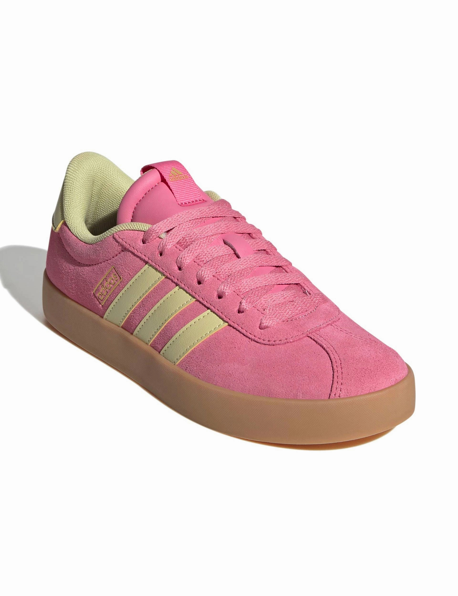 VL Court 3.0 Shoes - Pink Fusion/Powder Yellow/Gold Metallic street shoes running for a way to stay happy