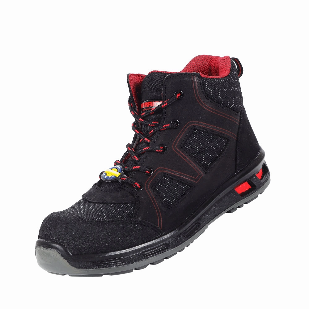 Warrior Red Fiber Glass Toe Industrial Safety Boots for Men ENVY NEPTUNE BOOT By Liberty comfort - conscious shoes Training running