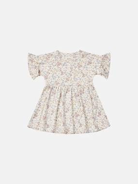 Rylee & Cru Babydoll Dress - Wild Flower Denim items for children Formal kids' wear