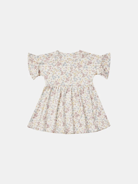 Rylee & Cru Babydoll Dress - Wild Flower Resort wear for kids Urban
