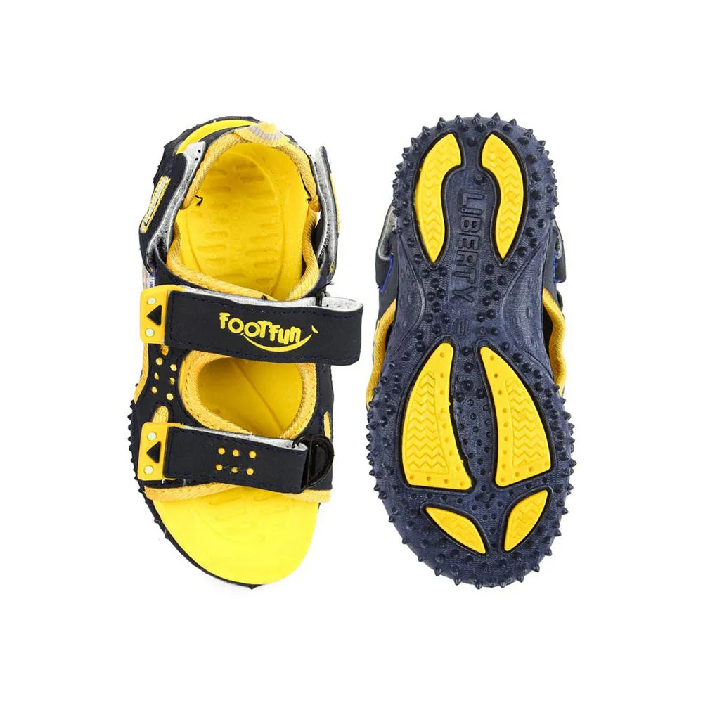Lucy & Luke (Blue) Casual Sandal For Kids SPLENDOR By Liberty Road Training performance - technology