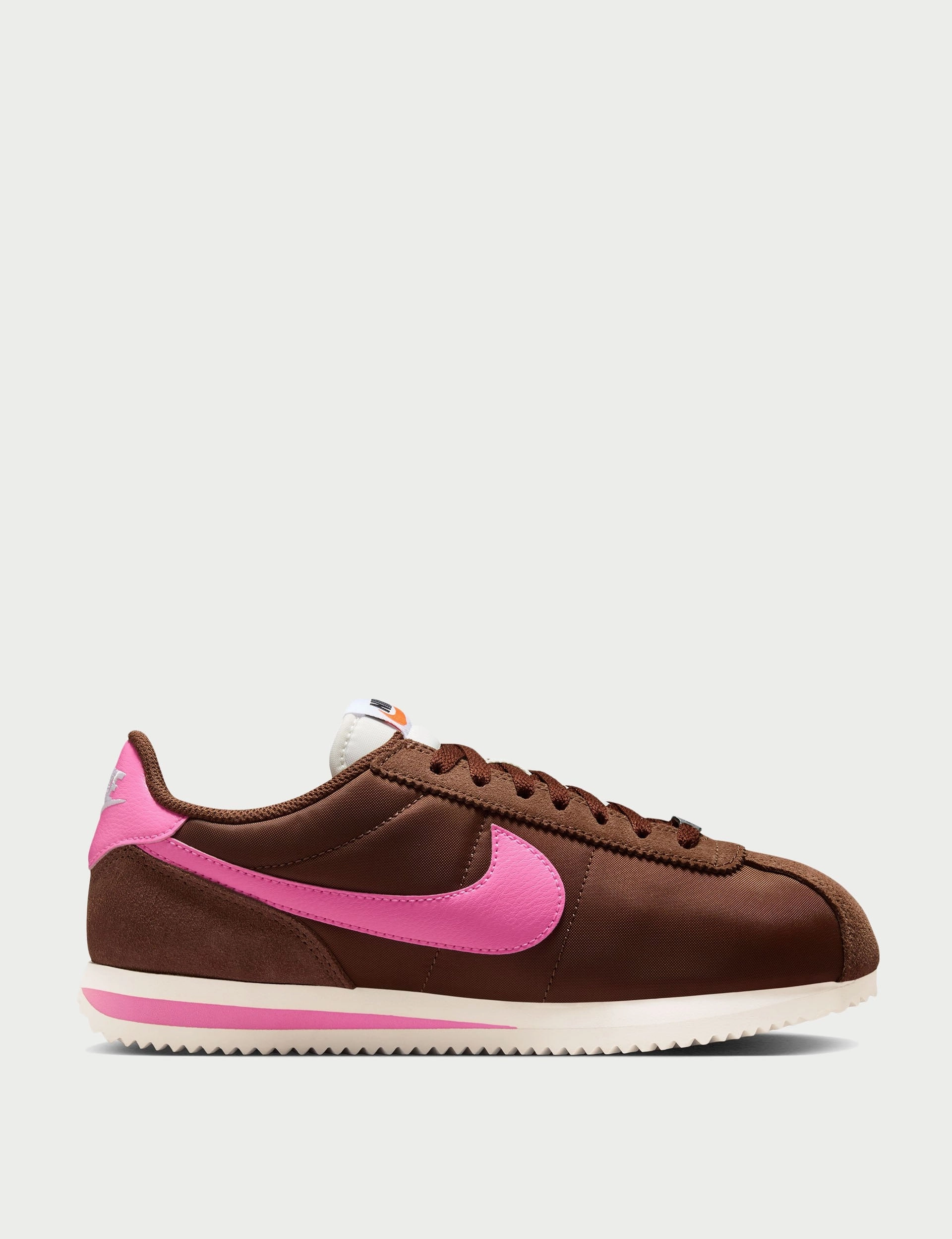 Wet Surface Running Cortez Textile Shoes - Fauna Brown/Sail/White/Pink Spell