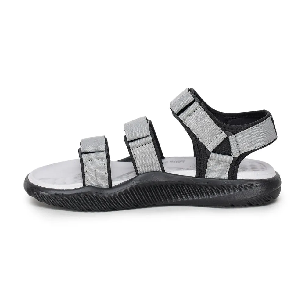 A-HA Casual Grey Sandals For Men STAMINA-4 By Liberty Speedboard