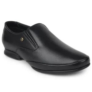 Healers Black Formal Non Lacing Moccasins For Mens J757-03 By Liberty running with a visor Durable Rubber Compound