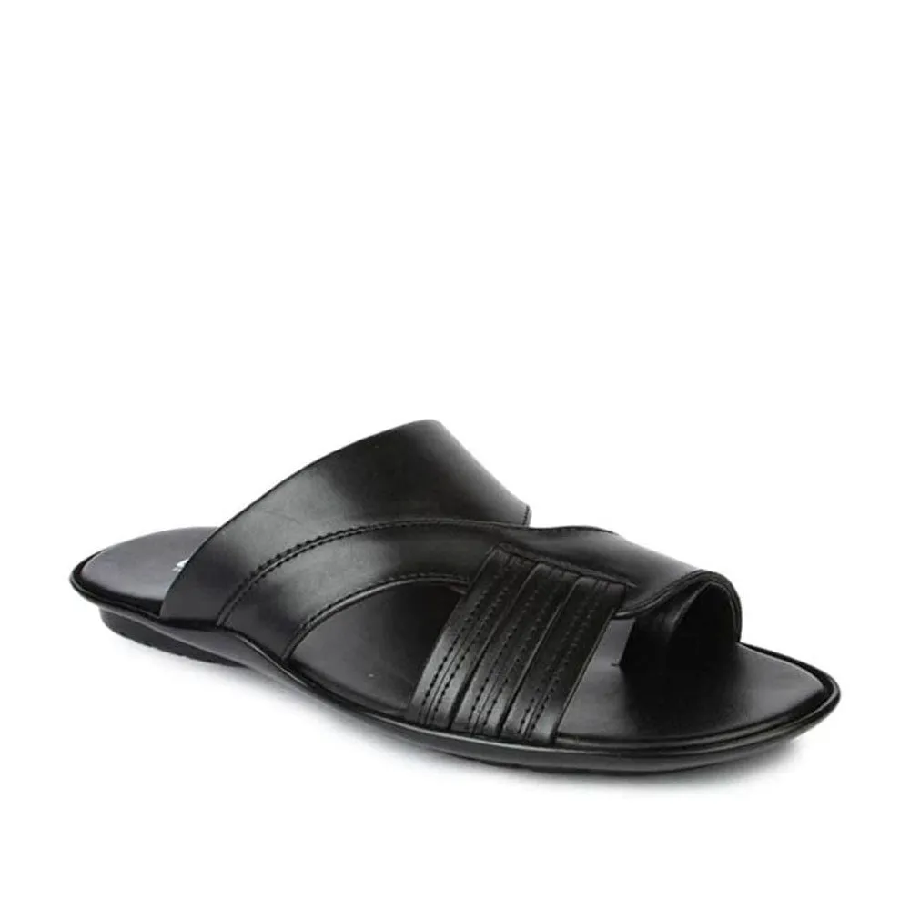 Coolers Black Casual Slipper For Men COOL99-81 By Liberty Distance Tracking