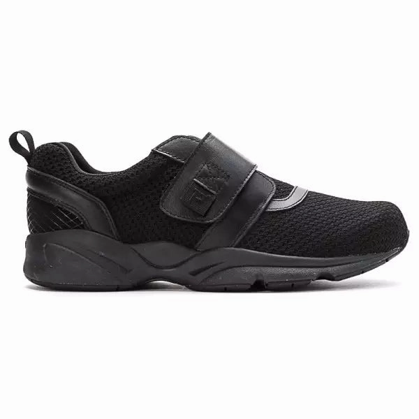 SweatAbsorbingTexture Propet Women's Stability X Strap - Black