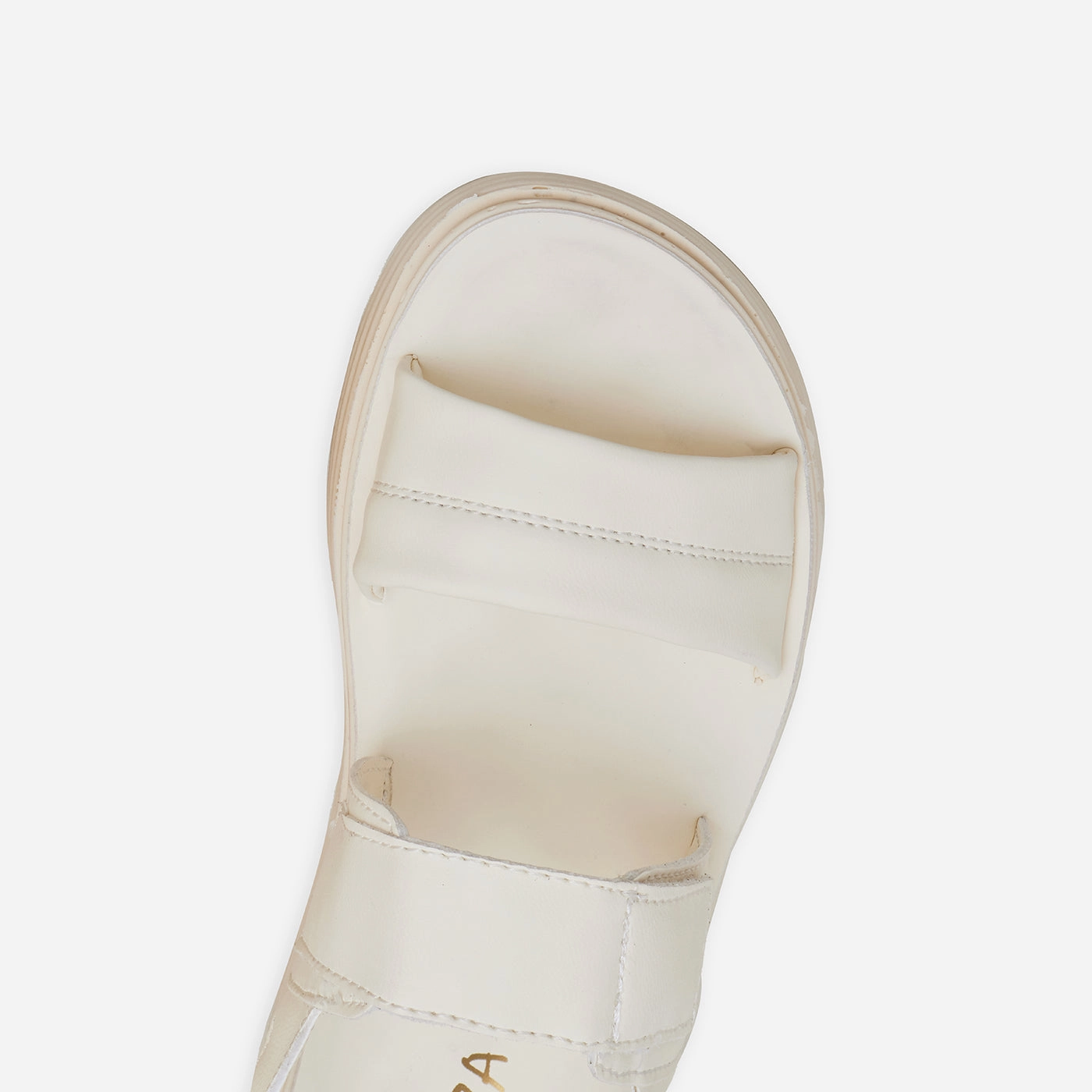 Women's Bubble Sheet Sandals lace - up running shoes Padded collar design