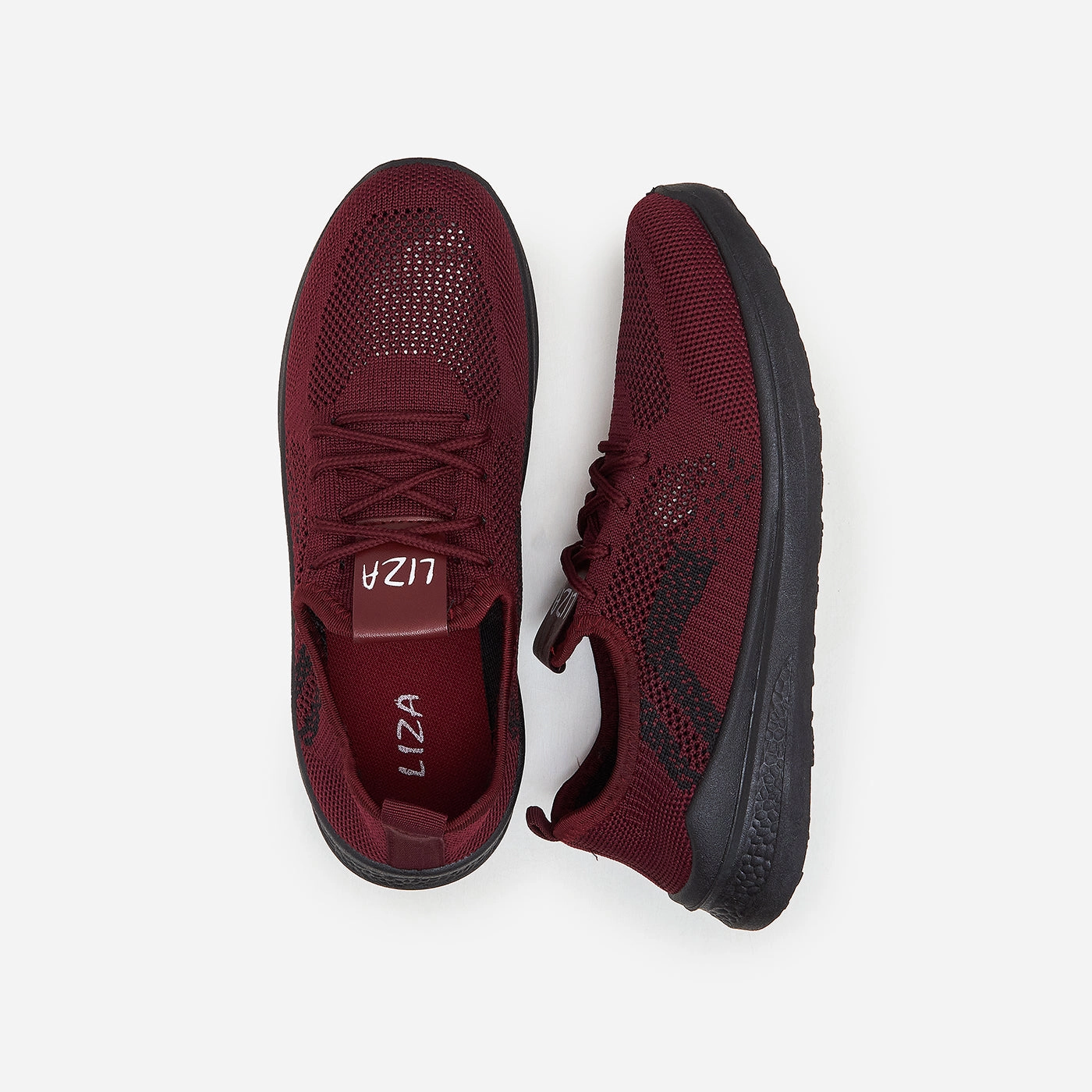 shock - absorbing insoles Knit Fabric Construction Women's Cushioned Athletic Shoes