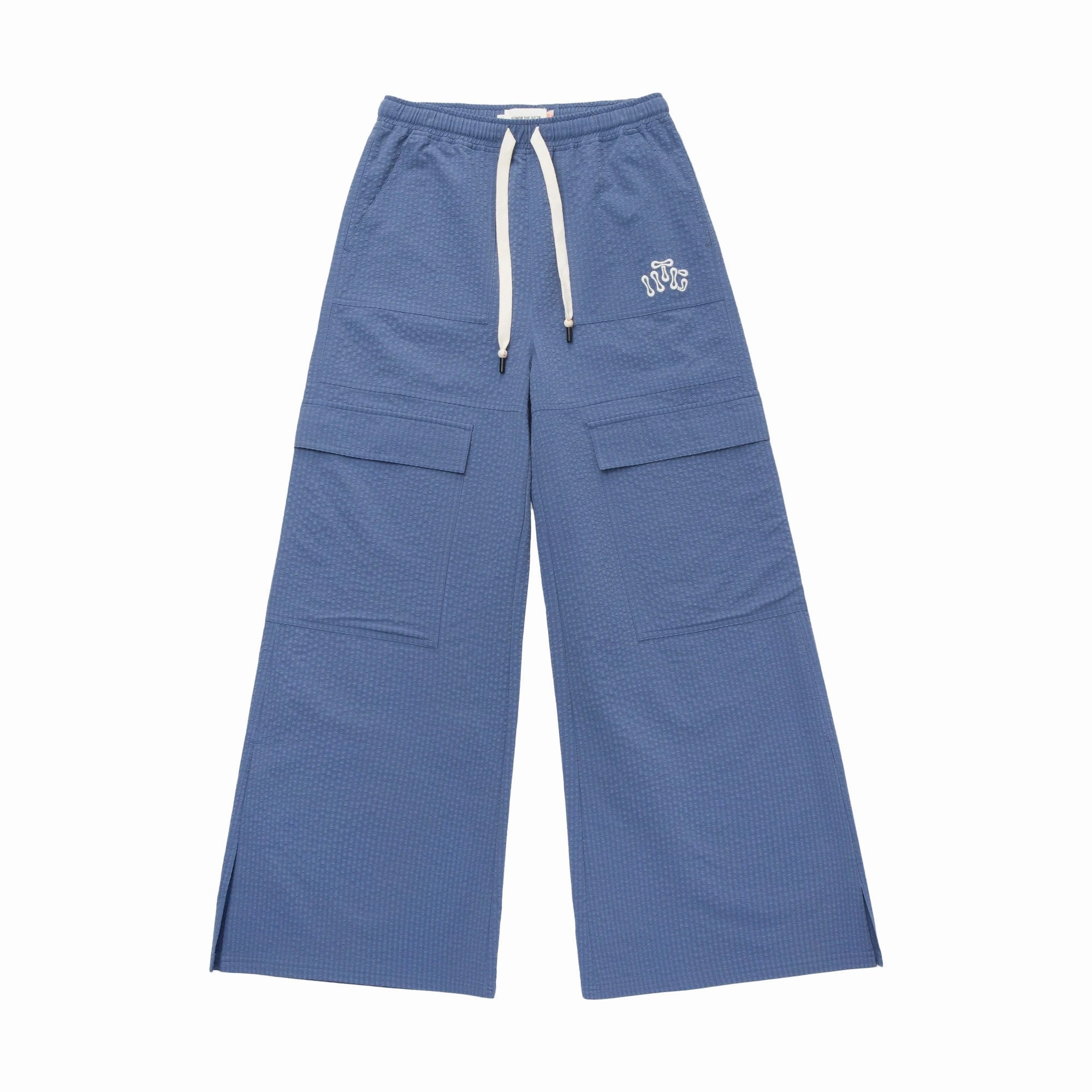 Women's Honor The Gift Drawstring Loose Cargo Pant 'Sky Blue' WaterRepellentFinish NoSlipWaistband