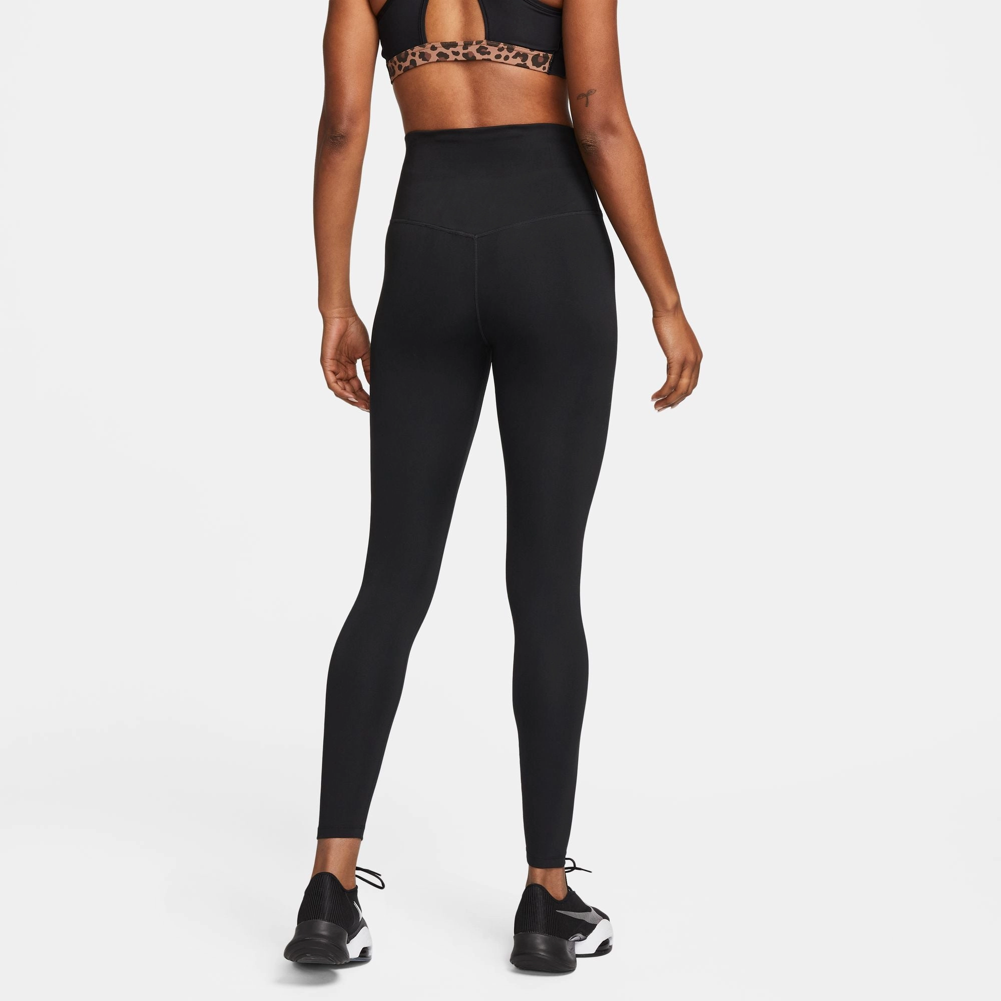 Planet Glow Womens Nike High Waisted Leggings 'Black'