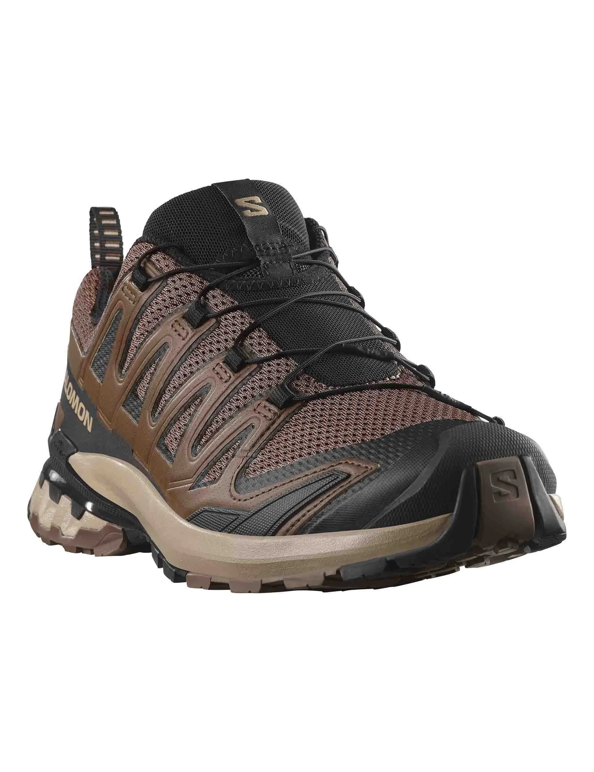 XA Pro 3D V9 - Falcon/Desert Tan/Black Micro Perforation Ventilation Step In Comfort