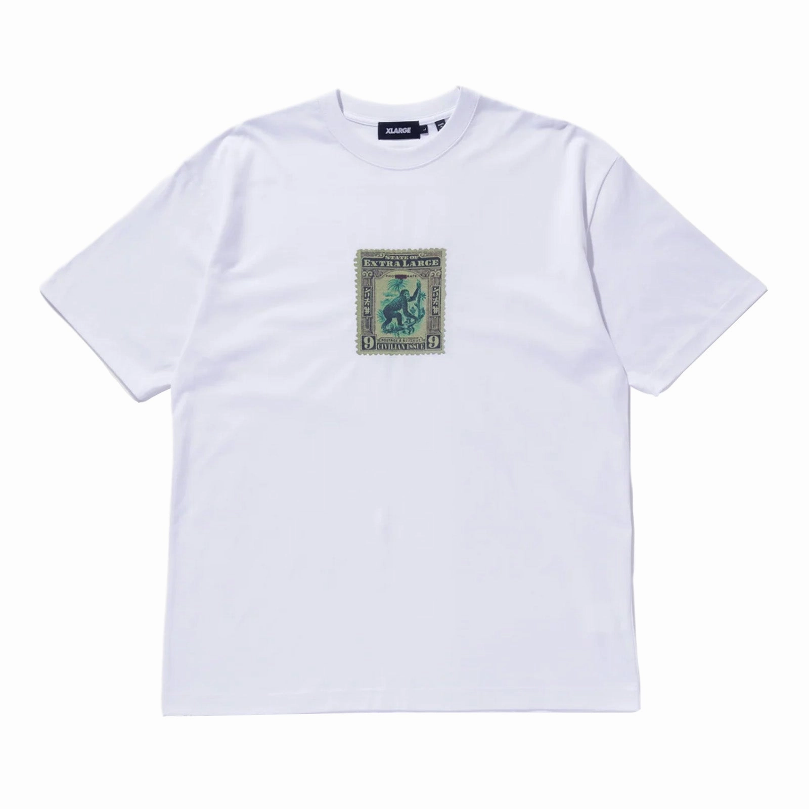 XLarge XL Stamp S/S Tee 'White' Sophisticated Style Travel Light
