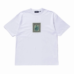 AntiBacterialTreatment Soft Fabric XLarge XL Stamp S/S Tee 'White'