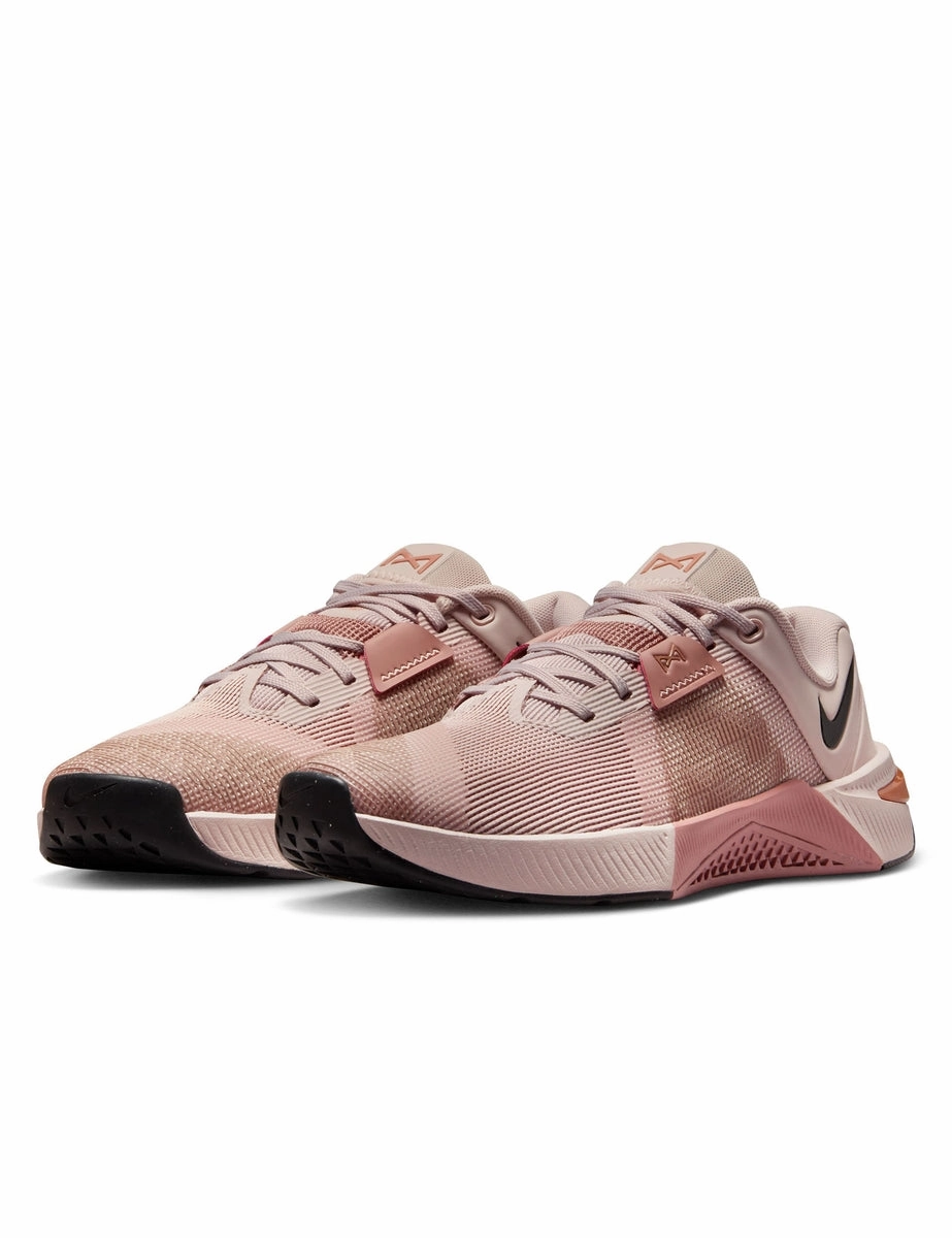 Metcon 10 Shoes - Silt Red/Particle Pink/Metallic Silver/Black Retro design air - cushioned shoes