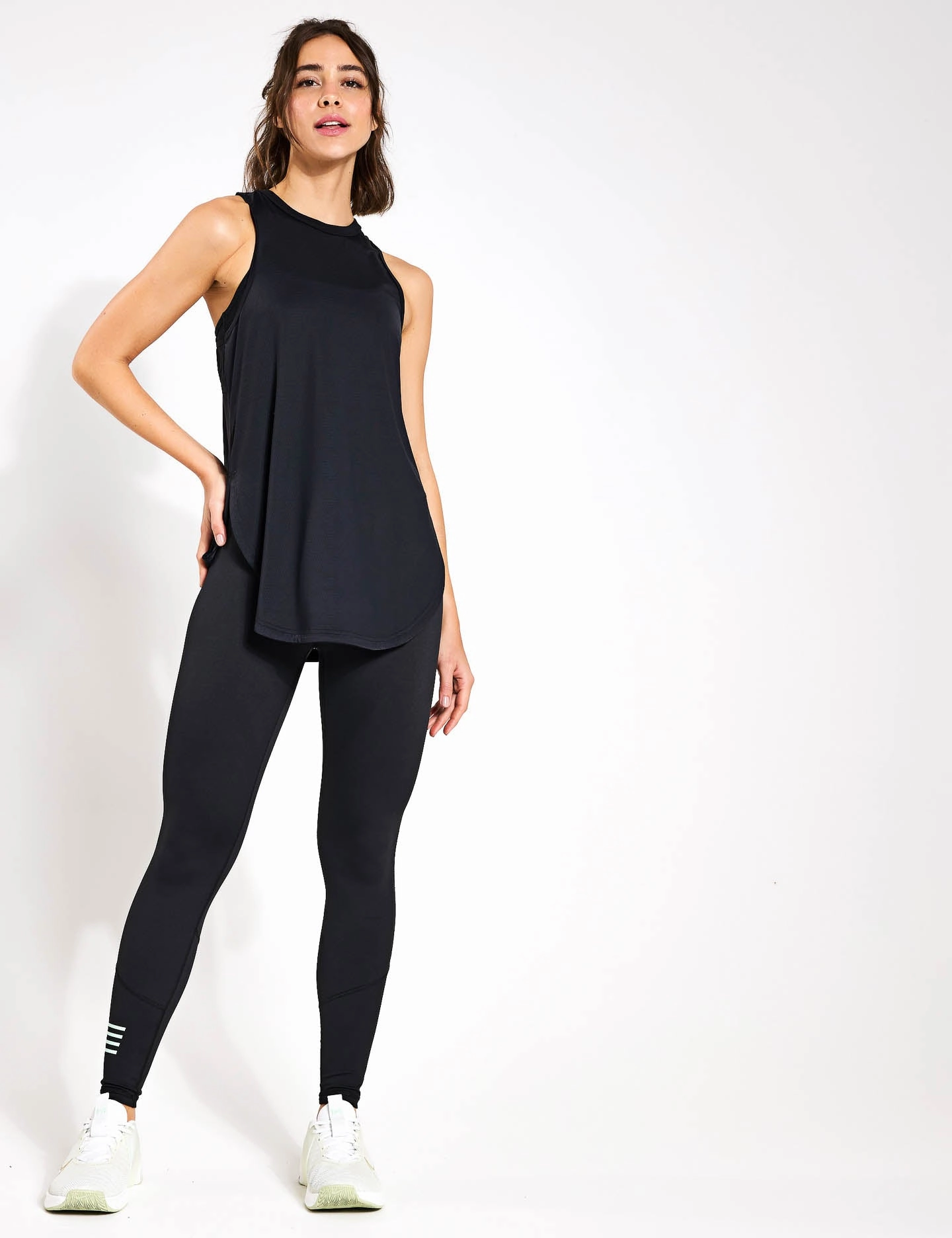 Zela Tank Top - Black Collectible Outdoor Flexible