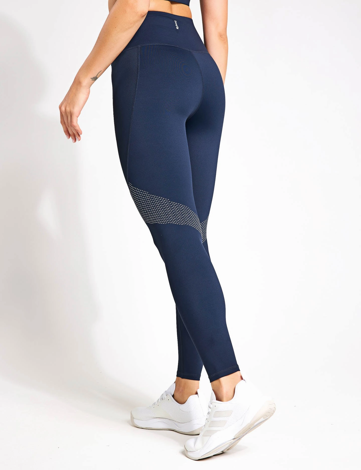 Breathable activewear Non Sheer Material Dynamic Full Length Legging - Sky Captain