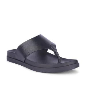 Healers Casual Black Slipper For Men MSL-3 By Liberty seamless upper shoes