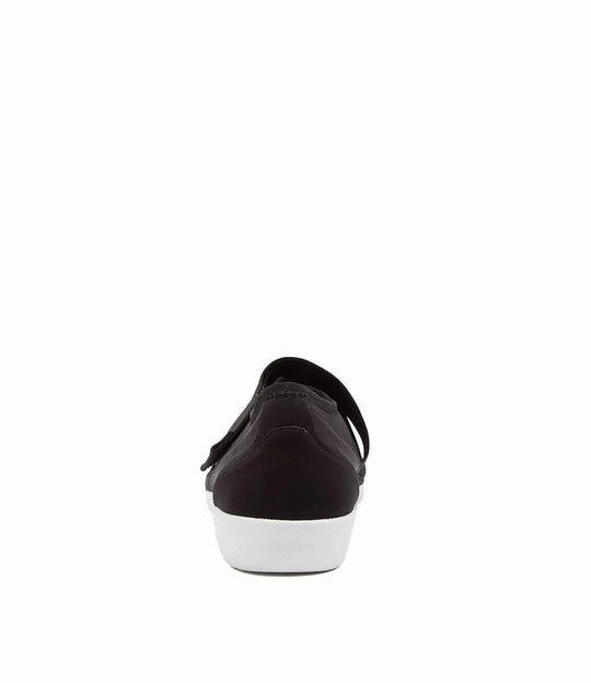 NoSlipGrip Ziera Shoes Women's Urban Comfort Shoe - Black/White Sole